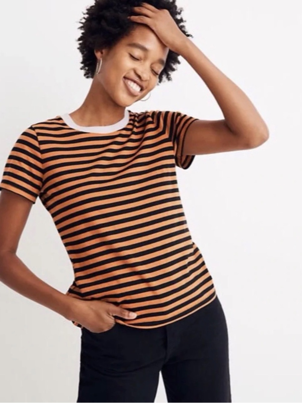 Madewell Northside Vintage Striped Tee XXL